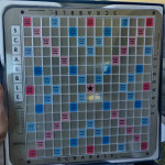 1982 SCRABBLE Deluxe Edition ROTATING TURNTABLE Selchow Righter 1977