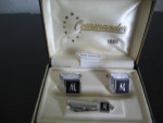 Swank  Cuff Links and Tie Clip Set