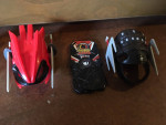 Kung Zhu Battle Arena & Ninja Warrior Battle Armor Set of 4