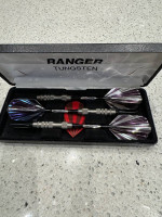 New Price! Amazing Custom Made Solid Wood Frame W/Dartboard& Darts!!