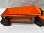 Vintage Structo Tractor With A Bottom Dump Trailer