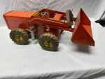 Vintage 1960's Orange Structo Payloader Front End