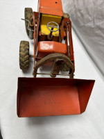 Vintage 1960's Orange Structo Payloader Front End
