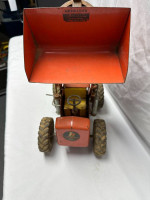 Vintage 1960's Orange Structo Payloader Front End