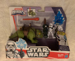 STAR WARS GALACTIC HEROES SANDTROOPER & DEWBACK SET - NEW