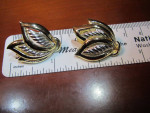 Assorted Pierced earrings - Trifari and unknown lot of 7