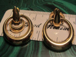 Assorted Pierced earrings - Trifari and unknown lot of 7