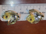 Assorted Pierced earrings - Trifari and unknown lot of 7