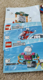 Lego Spidy and Mysterio kt
