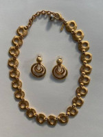 Chain Necklace and Earrings