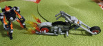 Lego ghost rider and bike kt
