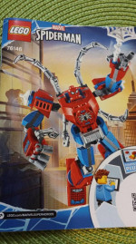 lego spider man mech kt