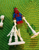 lego spider man mech kt