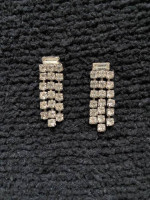 Rhinestone Dangle Earrings
