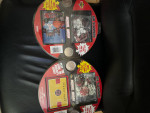 vintage Sealed packages of Michael Jordon collectibles