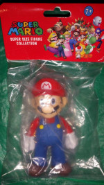 Super Mario Bros 5 Inches Tall Action Figure As Seen Packaged NEW