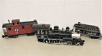 Bachmann Locomotive & Tender W/ Santa Fe Caboose -(G Scale)