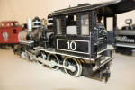 Bachmann Locomotive & Tender W/ Santa Fe Caboose -(G Scale)