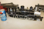 Bachmann Locomotive & Tender W/ Santa Fe Caboose -(G Scale)