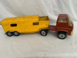 3 Vintage Tonka Toys: Truck And 2 Horse Trailer