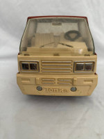 3 Vintage Tonka Toys: Truck And 2 Horse Trailer
