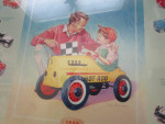 Vintage Kiddie Garton Pedal Car Poster