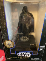 2 Electronic Batman & Darth Vader Banks, Talking & Motion. 1990’s