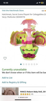 New in box: Hatchimals, Secret Scene Playset for Colleggtibles