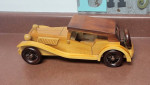 1945 MG TC Wooden Model Car - Hidden Drawer