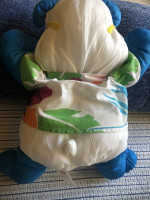 Puffalump 80's Toys Vintage Panda Bear with Hologram Sun Glasses