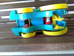 CRIB TOY - MUSICAL 'SMURF' TRAIN