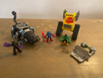 Marvel Playskool Power Paw Black Panther And Power Dozer Hulk