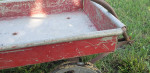 Vintage Aluminum Red Wagon
