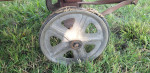 Vintage Aluminum Red Wagon