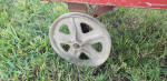 Vintage Aluminum Red Wagon