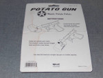 Toy Toysmith Potato Gun Die-Cast Metal *NEW IN PACKAGE*