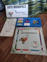 1973 Anti-Monopoly Vintage Board Game Ralph Anspach "Bust the Trust"