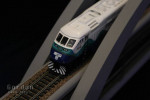 HO Scale 72" Double Deck HO Train Suspension Bridge