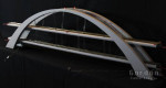 HO Scale 45" Double Deck Train Arch Bridge