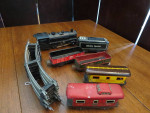 Vintage Marx Tin Windup Train Set