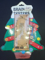 Brain Testers Horse Race Wood Game