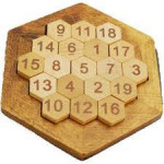 Aristotle's Number Hexagon - Lo Shu Square Game