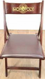 Super Rare 1991 Franklin Mint Monopoly Chairs