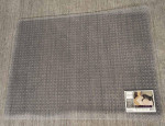 RealSpace Glass Clear Studded Chair Mat For Carpet (36" x 42") - New!