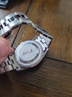 JBW "Delano" Men's Chronograph Watch. Model JB-6218A. Black + DIAMONDS