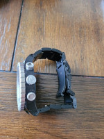 Nixon "48-20" Chronograph Watch. Men's. Model A486-180. Black/Silver