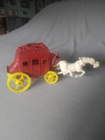 RARE 1950s Disney Stage Coach toy