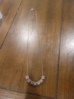 Cute Dainty Sterling Ball Chain with 7 Charms Spelling BIG SIS