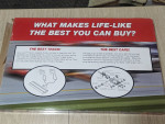 Life Like Pole Position Challenge HO Scale Electric Racing Set NASCAR Slot Cars