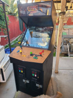 Crime fighters arcade cabinet no pcb board or 19" Crt monitor